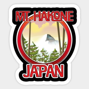 Mt. Hakone Japan Sticker